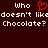 Pixelated text on dark brown background with red heart symbol replacing 'like' in repeated phrase.