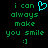Green pixelated text on black background with cyan heart symbol replacing 'love' in phrase, two identical side-by-side