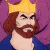 A pixelated buddy icon featuring a bearded man with a crown on the left and green text reading "Original Icons .com" on a dark background to the right.