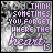 A 5x5 contact sheet of animated frames showing a pixelated text-based animation with purple and white lettering over a gray background, where the phrase "I THINK SOMETIMES YOU FORGET WHERE THE HEART IS" changes character-by-character across frames.