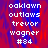 Pixelated text on a red and blue gradient background with a gray section, showing repeated names and numbers.