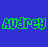 Green pixelated hands on blue background with repeated text at top, transitioning to solid green in later frames.