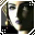 identical pixelated images showing a person with dark hair and light skin holding a long thin object, each containing 'CR' text at the bottom