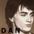 A four- shows a person with dark hair and light skin, each displaying the name "DAN" in block letters below