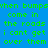 Green text on blue background repeats 'when bumps come in the roads i cant get over them' across three