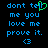 Blue pixelated text on black background with green heart symbol replacing 'l' in 'tell' and blue heart symbol below.