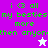 Green pixelated text reads 'i <3 all my besties more then anyone' on purple and white backgrounds with a small star icon below the text.