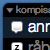 Pixelated interface elements include a downward arrow, partial text 'kompi', and four distinct icons on dark backgrounds with blue accents.