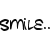 Pixel art of a character with light brown and white hair, green eyes, black sleeveless top with pink stripes, dark pants, blue belt with orange dots, and text reading "smile.. it makes them wonder".