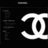 Pixelated black-and-white icon with large white stylized 'C' on right and smaller dark symbols on left against solid black background.