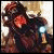 A firefighter in full gear appears on the left side of a black background with white and red text arranged in three