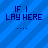 Blue striped background with pixelated text phrases and a dark blue heart icon in the bottom-left corner.