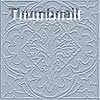 Static grayscale image with 'Thumbnail' text at top, featuring a symmetrical pattern of interwoven lines forming abstract shapes within circular borders.