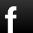 A pixelated lowercase 'f' icon in light gray on a dark gray gradient background, rendered with blocky, low-resolution pixels.