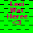 Green background with black checkered pattern, pink text "Lexi Was Heree" and pink heart symbol <3 repeated