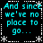 Four identical display cyan text on black background with white dashed borders and star motifs