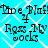 Pixelated text and symbols on a cyan background with white diamond patterns, repeated in four quadrants.