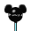 Black silhouette icons on light blue stems with varying head shapes and internal patterns across three