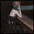Pixelated image of a character with light brown hair holding a long sword, next to stylized text reading "AnimeIM" and "com" on a black background.