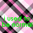 Pixelated plaid background with green text reading "i used to until i met be normalthose losers" and "i call my best friend".