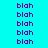 A static image with four quadrants of repeating text on solid backgrounds.