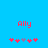 Blue background with red text 'Ally' above two of pink and purple star-like shapes, one with five shapes and the other with six