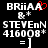 Pixelated text and symbols on black background with red heart symbol in top-right corner of left