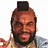 A split-frame contact sheet showing a pixelated image of a person with a mohawk hairstyle on the left and green text reading "Original Icons .com" on a dark green background on the right.