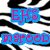 Zebra-stripe background with blue-outlined pink text reading EHS, narood, Class of, 2011 in four quadrants.