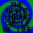 Four identical display black text on a blue-green spiral background with no visible animation changes