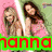 Animated icon shows four distinct scenes with two women in various poses and outfits, each overlaid with colored text.
