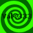 Four identical green spiral patterns with dark green outlines arranged in a , each containing the text "Val@333" in dark green pixelated font