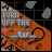 Animated orange and black icon with 'TURN OFF THE' text above a horizontal bar, transitioning to 'nadia' below the bar across frames.