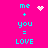 Cyan text on bright pink background reads 'me + you = LOVE' with animated heart and starburst symbols replacing static dots between frames.
