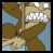 A cartoon monkey with brown fur and a blue shirt grips a pole, its mouth open in a grimace, while the text "NHH evil monkey" appears on a light blue background.