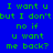 Green pixelated text on a solid blue background arranged in four lines with repeated phrases.