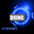 Blue circular energy effect with text overlays reading BRING, THE, and INTENSITY!!!