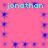 A static image with a pink background and blue star-like patterns, featuring the name 'jonathan' in cyan text repeated four times.