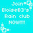 Pixelated cyan background with white text and geometric shapes repeating in a pattern