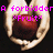 Two identical hands holding a red fruit with pink text overlays reading 'A forbidded', '×Fruit×', 'For a', 'Forbidden', and '××Love××' on a dark background.