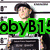 Four- with text overlays: green 'obyB19', red 'thinks', yellow 'ninem', blue 'rocks' over celebrity and character images