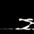 A contact sheet of 12 animated frames showing a stylized text-based design with red and white lettering, skull symbols, and mirrored text on a black background.