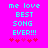 Pixelated cyan text on bright pink background reads 'me love BEST SONG EVER!!!' with five red hearts below, two versions of the same design side-by-side.