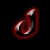 Red and white stylized letters J, U, C, G, H, L, O on black background with glowing outline effect.