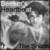 A grayscale image of a person with dark hair and glasses holding a spherical object, overlaid with text elements.