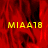 Red background with yellow text 'MIAA18' repeated across four , one showing a gray area
