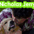 Pixelated collage of four distinct celebrity images with overlaid text in various colors and fonts.