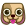 Pixelated dog face with brown fur, large round eyes, pink tongue, and purple mouth in multiple expressions across a