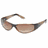 Five distinct sunglasses designs displayed in a with gradient lenses and varied frame colors