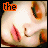 nine shows a person's face with changing text overlays and subtle facial expression shifts